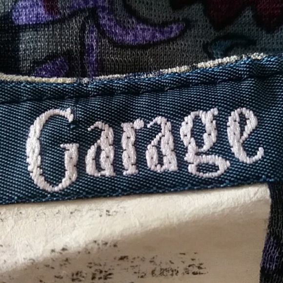 Garage Y2K Women's Whimsigoth Fairycore kimono sleeve blouse Tall Large - Picture 8 of 9